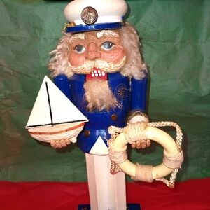 BRN Designs Nautical Captain Nutcracker